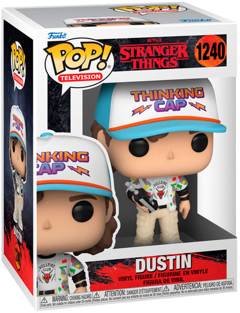 Figurka Funko Pop! Stranger Things Dustin 1240 9 cm (889698623940) - obraz 1