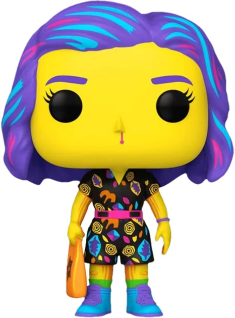 Фігурка Funko Pop! Stranger Things Eleven in Mall Outfit Black Light Exclusive 9 см (889698598194) - зображення 3