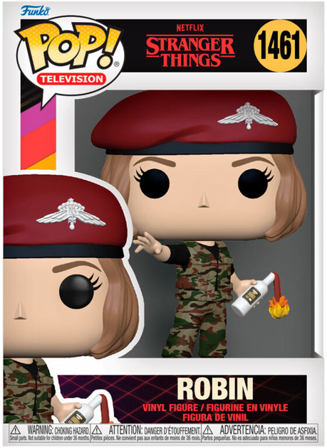 Figurka Funko Pop! Stranger Things Robin 1461 9 cm (889698721400) - obraz 1