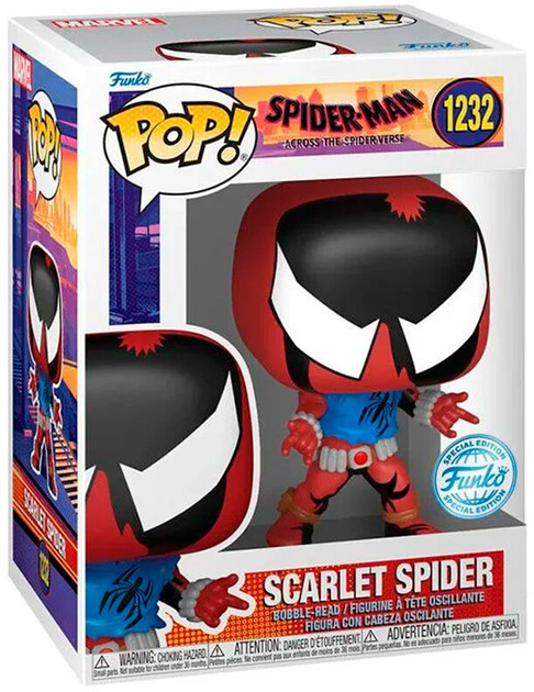 Figurka Funko Pop! Spiderman Scarlet Spider Exclusive 9 cm (889698657358) - obraz 1