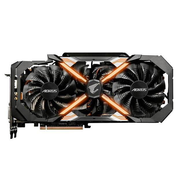 Відеокарта GTX 1080 Ti 11GB Gigabyte Aorus (GV-N108TAORUS-11GD) Б/В - изображение 1