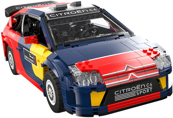 Klocki konstrukcyjne CaDa C62005W 2008 Citroen C4 WRC 1:12 1569 szt (6948061929325) - obraz 2