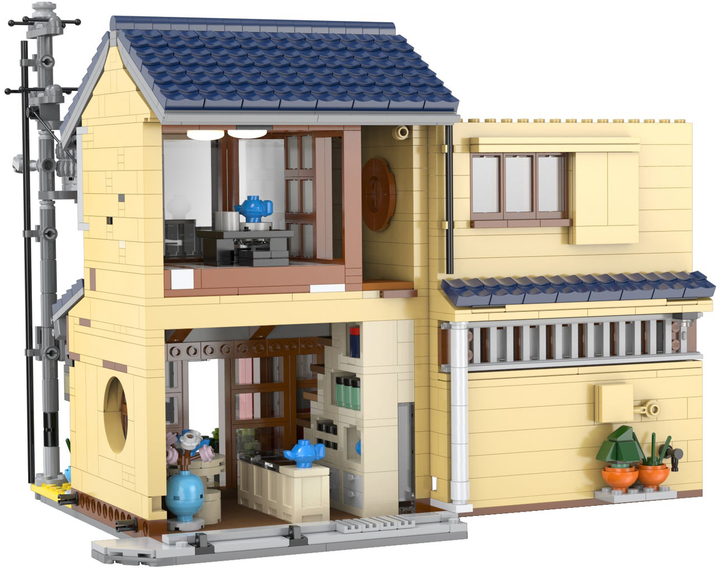 Klocki konstrukcyjne CaDa C66010W Japanese TeaShop 1200 szt (6948061929271) - obraz 4