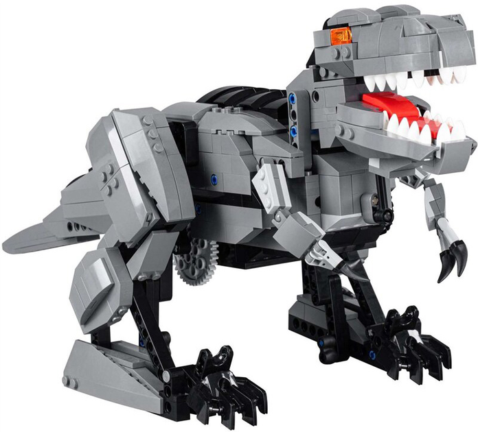Klocki konstrukcyjne CaDa C59006W T-Rex zdalnie sterowany 701 szt (6948061927796) - obraz 3