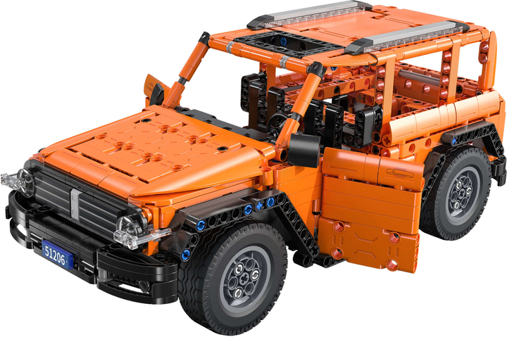 Klocki konstrukcyjne CaDa C51206W Tank SUV zdalnie sterowany 561 szt (6948061929479) - obraz 5