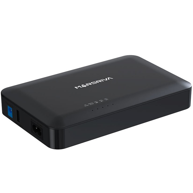 ДБЖ Marsriva DC UPS для роутерів KP2Plus 240VAC 2xDC+PoE24V1A+USB OUT, 2x5V/9V/12V1.5A 18W 16000mAh - изображение 2