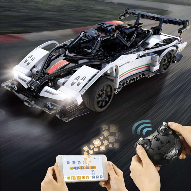 Klocki konstrukcyjne CaDa C51054W Pojazd Z-Wind zdalnie sterowany 457 szt (6948061925358) - obraz 3