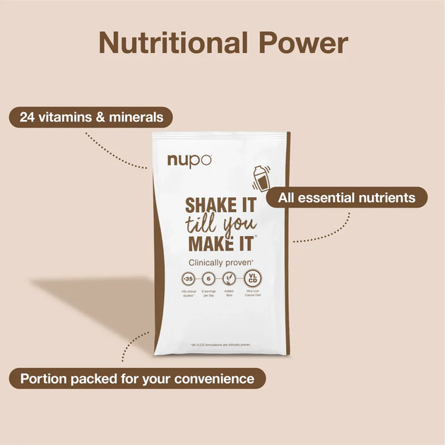 Пудинг Nupo Diet Chocolate 12 порцій (5715667921050) - зображення 4