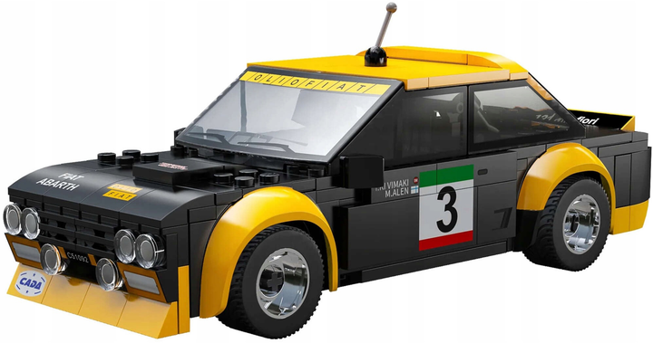 Klocki konstrukcyjne CaDa C51092W Fiat Abarth 131 zdalnie sterowany 216 szt (6948061930017) - obraz 3