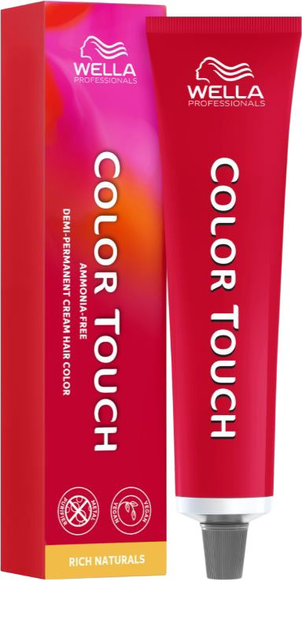 Фарба для волосся Wella Professionals Color Touch Rich Naturals 10/81 Дуже Світлий перлинно-попелястий блонд без аміаку 60 мл (8005610528052) - зображення 1