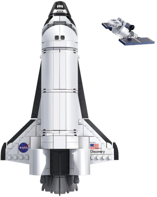 Klocki konstrukcyjne CaDa C56051W NASA Space Shuttle Discovery 475 szt (6948061929981) - obraz 8