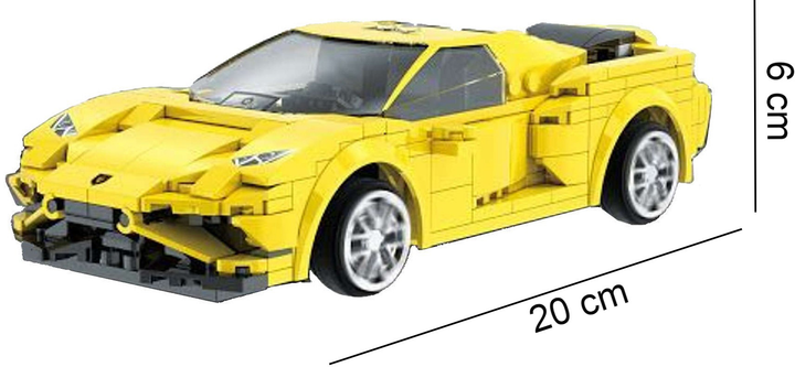 Klocki konstrukcyjne CaDa C51074W EVO Race Car 20 cm zdalnie sterowany 289 szt (6948061925679) - obraz 6