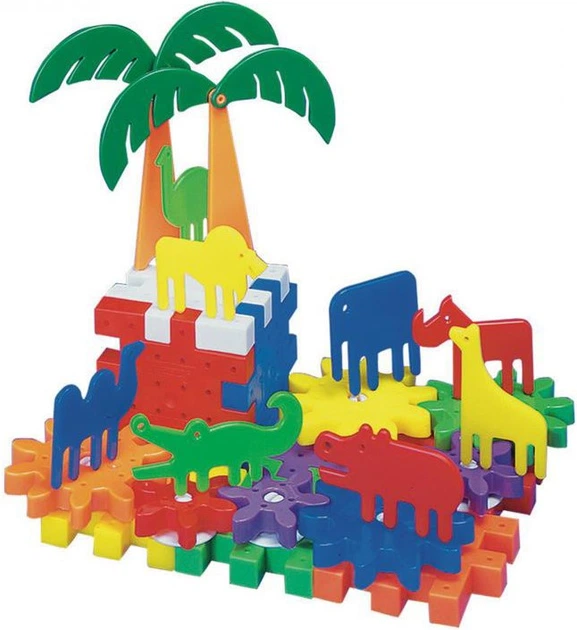 Конструктор Quercetti Georello Джунглі 50 елементів (8007905023365) - зображення 4