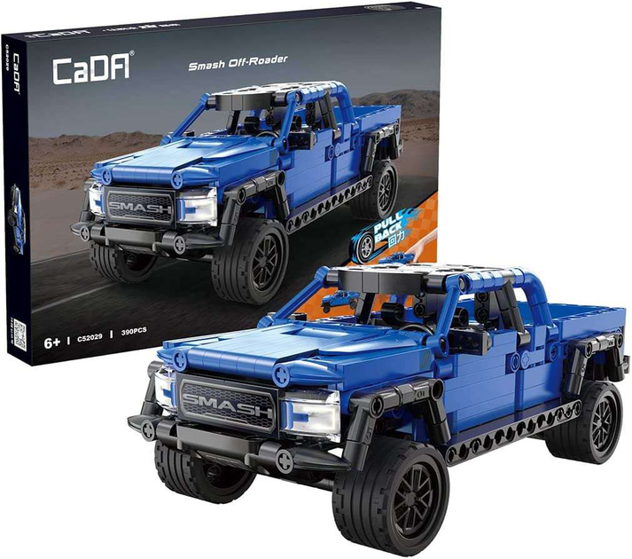 Klocki konstrukcyjne CaDa C52029W Smash Off-Roader 390 szt (6948061927697) - obraz 3