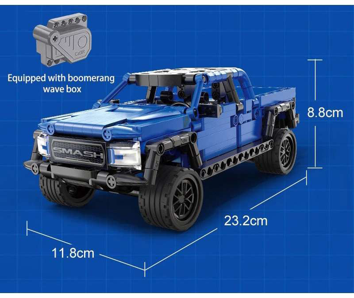 Klocki konstrukcyjne CaDa C52029W Smash Off-Roader 390 szt (6948061927697) - obraz 7