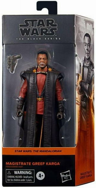 Фігурка Hasbro Disney Star Wars The Black Series The Mandalorian Magistrate Greef Karga 15 см (5010994110543) - зображення 1