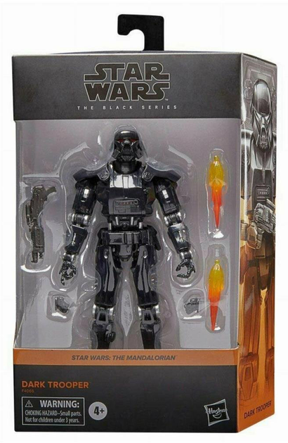 Фігурка Hasbro Disney Star Wars The Black Series The Mandalorian Dark Trooper 15 см (5010994146160) - зображення 1