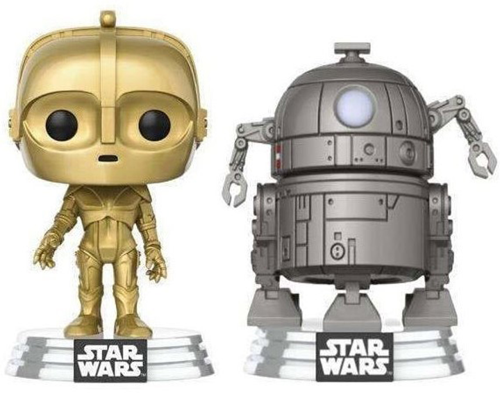 Zestaw figurek Funko Pop! Disney Star Wars Concept C-3PO & R2-D2 2-Pack Bobble-Heads 2 szt (889698637275) - obraz 3