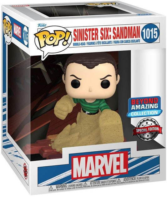 Фігурка Funko Pop! Deluxe Marvel Sinister Six Sandman Bobble-Head 13 см (889698609043) - зображення 1