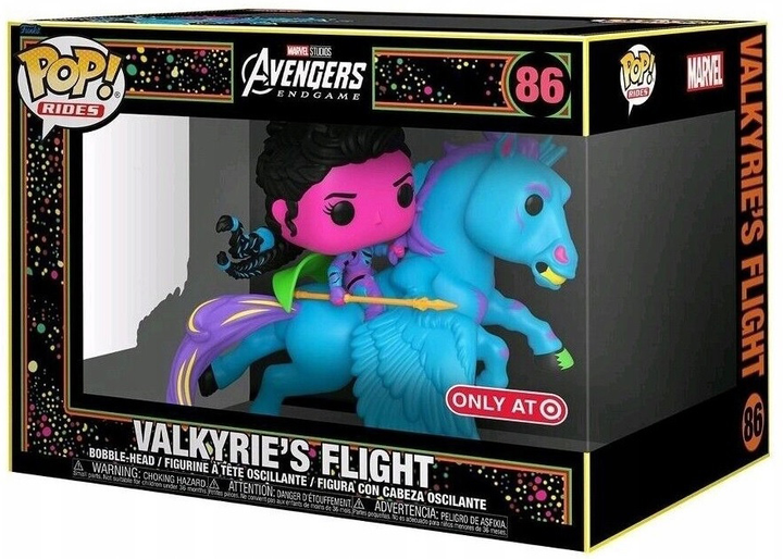 Фігурка Funko Pop! Rides Deluxe Marvel Avengers End Game Valkyries's Flight Bobble-Head (889698663359) - зображення 1