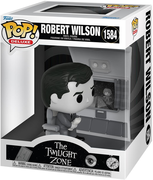 Figurka Funko Pop! Deluxe The Twilight Zone Robert Wilson 12.2 cm (889698801973) - obraz 1