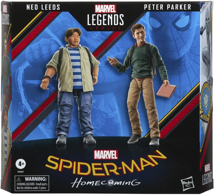 Набір фігурок Hasbro Fans Marvel Spider-Man Homecoming Legends Series Ned Leeds & Peter Parker 15 см 2 шт (5010994153755) - зображення 1