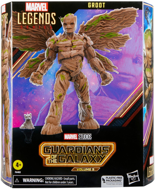 Figurka z akcesoriami Hasbro Fans Marvel Legends Series Guardians of the Galaxy Volume 3 Groot 15 cm (5010994181673) - obraz 1