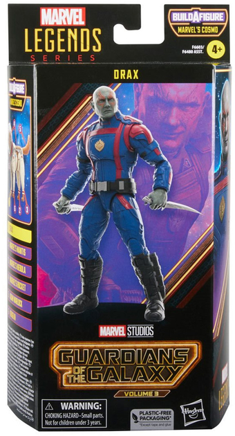 Figurka z akcesoriami Hasbro Fans Marvel Legends Series Guardians of the Galaxy Volume 3 Drax 15 cm (5010994179854) - obraz 1