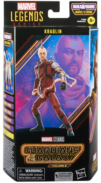 Figurka z akcesoriami Hasbro Fans Marvel Legends Series Guardians of the Galaxy Volume 3 Kraglin 15 cm (5010994179847) - obraz 1