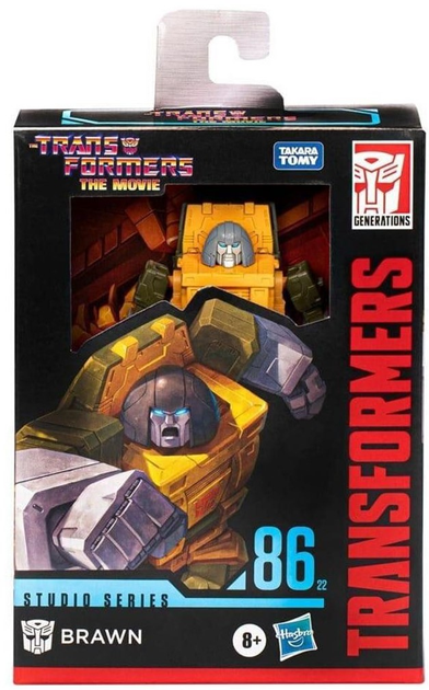 Робот-трансформер Hasbro Fans Transformers The Movie Deluxe Class Brawn 11 см (5010996165787) - зображення 1