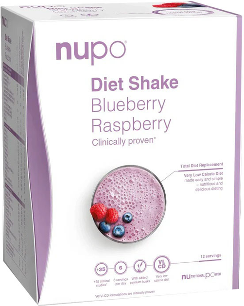 Shake Nupo Diet Blueberry Raspberry 12 porcji (5715667776544) - obraz 1