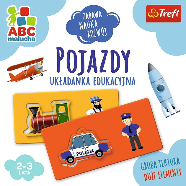 Пазл Trefl Транспорт ABC Malucha 01942 (5900511019421) - зображення 4