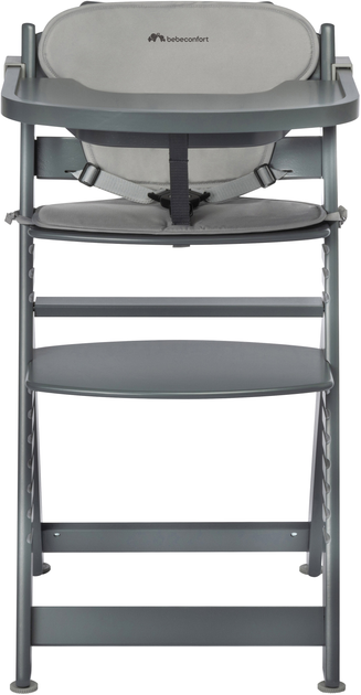 Стільчик для годування Bebe Confort Timba Grey Mist з вкладишем (2771440210) - зображення 4