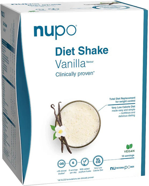 Шейк Nupo Diet Vanilla Vegan 10 порцій (5715667921029) - зображення 1