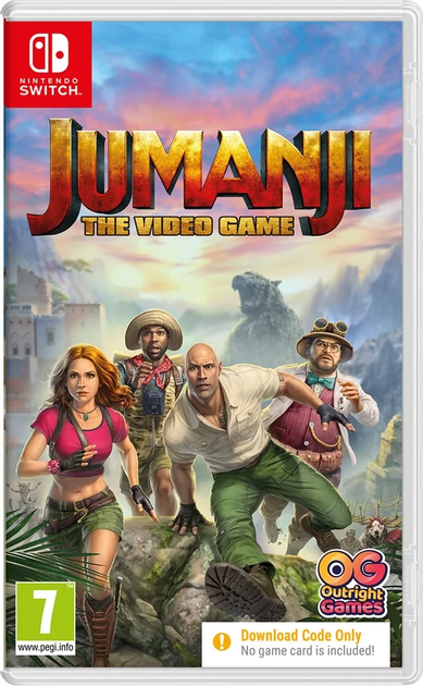 Гра Nintendo Switch JUMANJI: The Video Game (Ключ електронний) (5060528035163) - зображення 1