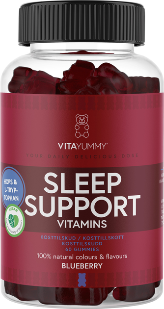 Suplement VitaYummy Sleep Support 60 szt. (5713918001278) - obraz 1