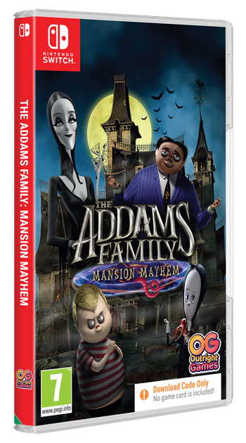 Gra Nintendo Switch The Addams’s Family: Mansion Mayhem (Klucz elektroniczny) (5061005351950) - obraz 1