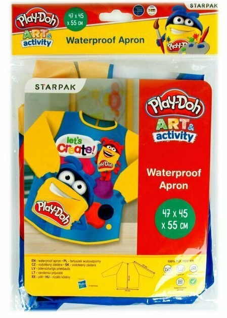 Фартух захисний шкільний Starpak Play-Doh (5903246499476) - зображення 1