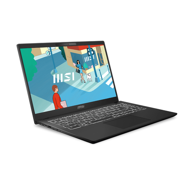 Ноутбук 15.6" MSI Modern 15 H C13M-262XUA i9-13900H 16/1 TB Classic Black (9S7-15H431-262) - зображення 2