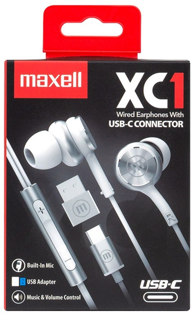 Słuchawki Maxell XC1 White (25215504501) - obraz 2