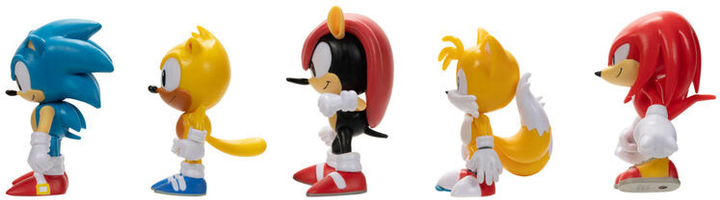 Zestaw figurek Jakks Pacific Sonic The Hedgehog Mr. Eggman + Knuckles + Sonic + Tails + Amy 6 cm 5 szt (0192995419063) - obraz 5