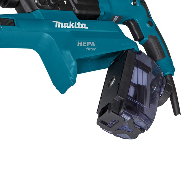 Перфоратор сетевой с системой пылеудаления Makita HR2653 (800 Вт, 2.4 Дж, SDS-PLUS, AVT) - изображение 4