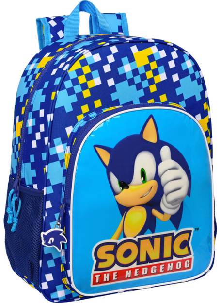 Рюкзак шкільний Safta Sonic The Hedgehog Speed 42 см (8412688533657) - зображення 1