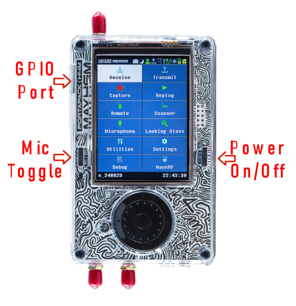 SDR радіостанція HackRF One Portapack H4M Mayhem 2.0.2 – фото