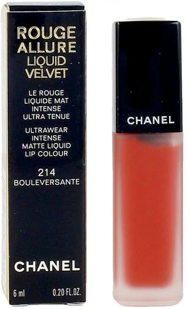 Pomadka w płynie Chanel Rouge Allure matowa 214 Bouleversante 6 ml (3145891712148) - obraz 4