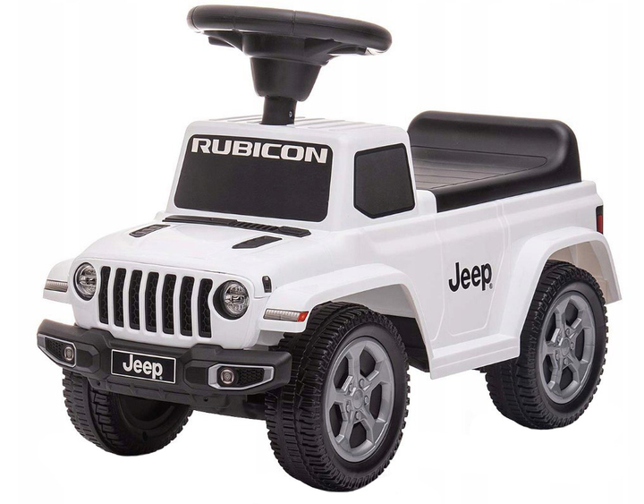 Толокар Milly Mally Jeep Rubicon Gladiator Білий (5901761128482) - зображення 1