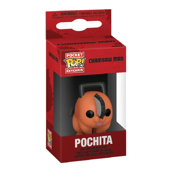 Фігурка брелок Funko Pop Людина-бензопила Почита Chainsaw Man Pochita 4 см FP CM PC K1682 - Фото 3 Фігурка брелок Funko Pop Людина-бензопила Почита Chainsaw Man Pochita 4 см FP CM PC K1682 - зображення 3