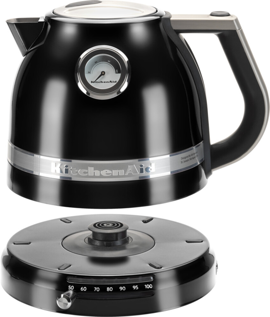 Электрочайник KitchenAid Artisan 1.5 л 5KEK1522EOB черный + Тостер KitchenAid Artisan 5KMT2204EOB черный (комплект) - изображение 5