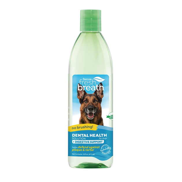 Photos - Other Pet Supplies TropiClean Добавка у воду для собак  Fresh Breath для покращення травлення 473 мл 