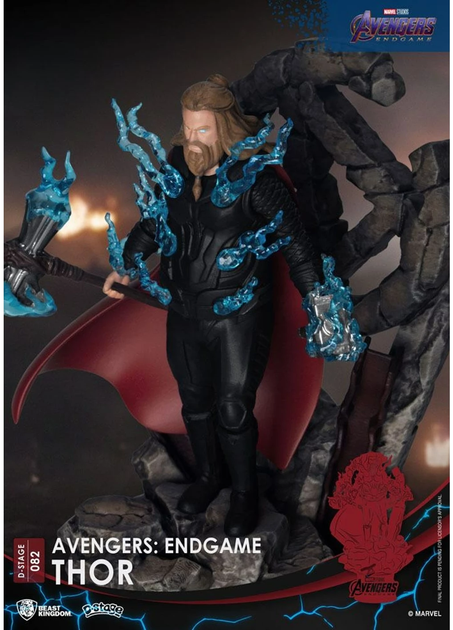 Фігурка Beast Kingdom D-Stage Avengers Endgame Thor Diorama 15 см (4711203440604) - зображення 2